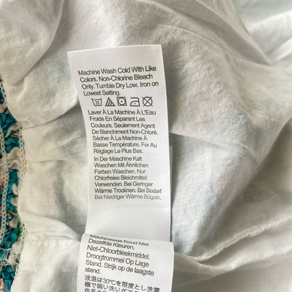 J. Crew Factory Smocked Tiered Floral Mini skirt , medium - Picture 8 of 12